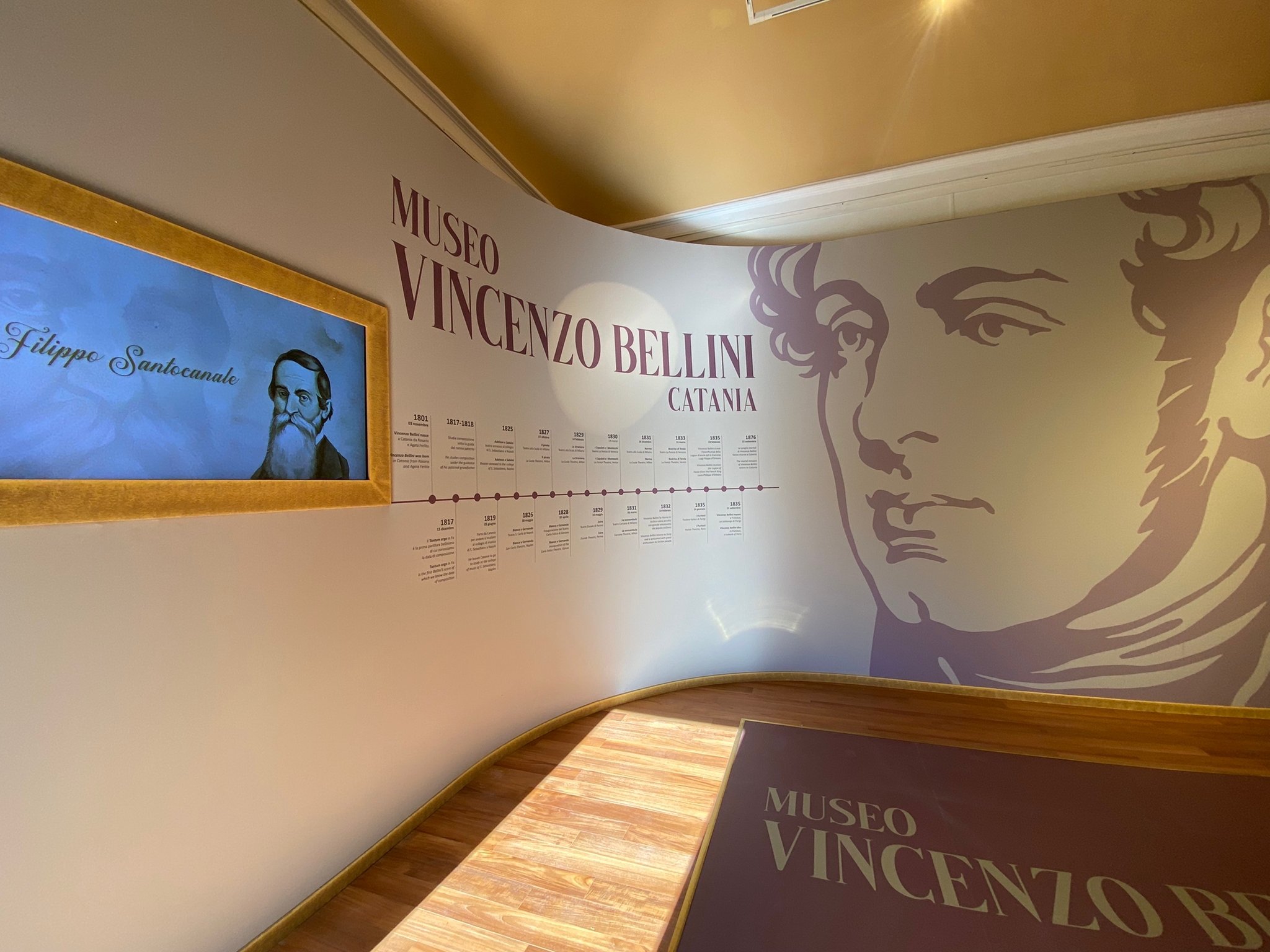 Catânia, aqui está o “Museu Virtual da Música BellininRete” [Foto]