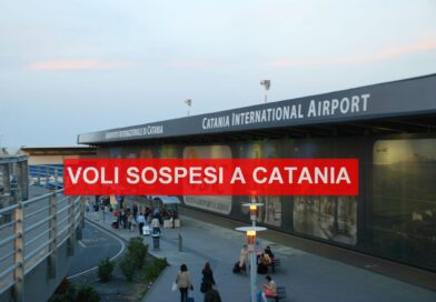 aeroporto chiuso voli sospeso aeroporto catania