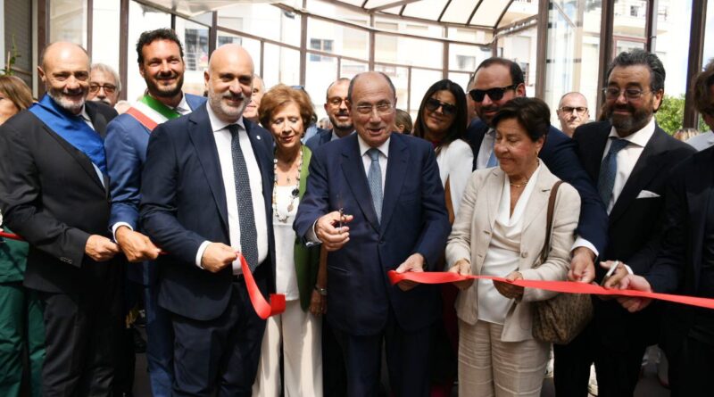 taglio del nastro Pronto Soccorso Umberto I Siracusa