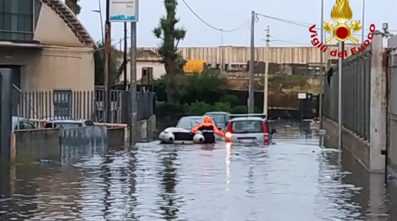 vigili del fuoco maltempo