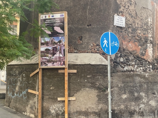 piazza turi ferro catania lavori